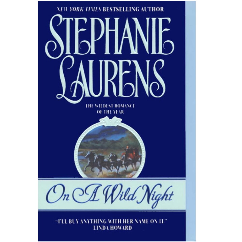 5/$15 Book On a Wild Night Stephanie Laurens Historical Romance Cynster 8 Spicy